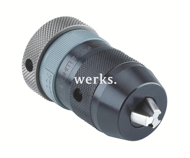 Быстрозажимной патрон для сверла SUPRA-SK SK 10, крепление B 12, ударопрочный Röhm 305188