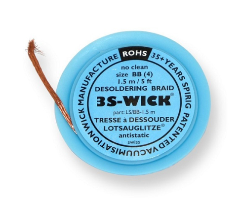 Оплетка для удаления припоя Ersa WICK2.7-1.5.