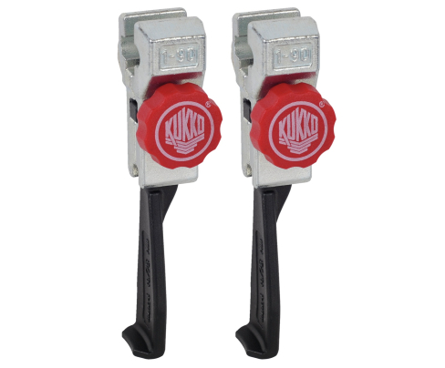 2 особо узких захвата с быстрой регулировкой (комплект) KUKKO 1-95-P