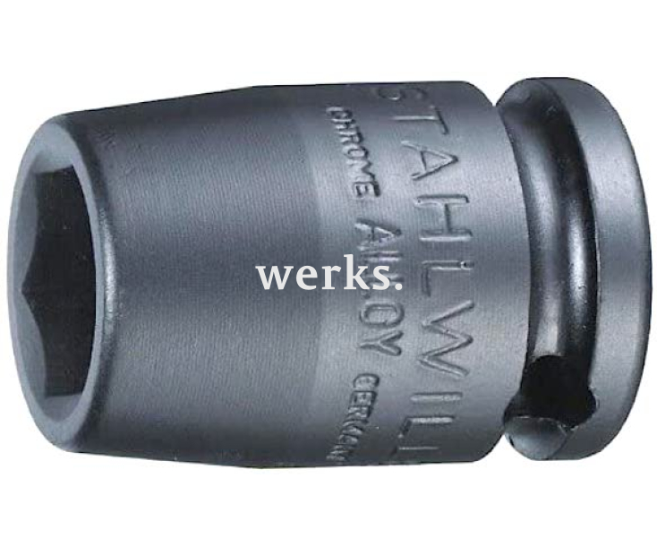 Головка ударная торцовая HEX 45IMP 3/8" М12 Stahlwille 22010012