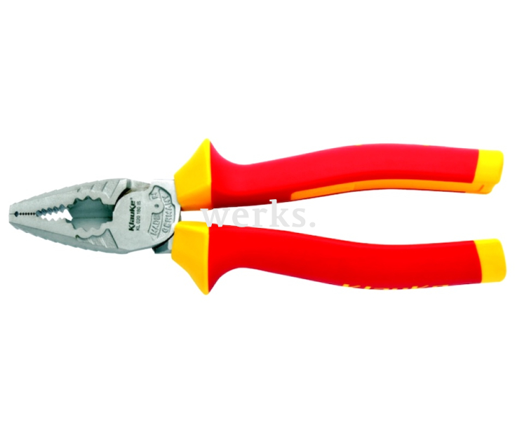 Пассатижи комбинированные VDE 180 мм Klauke KLKKL020180IS