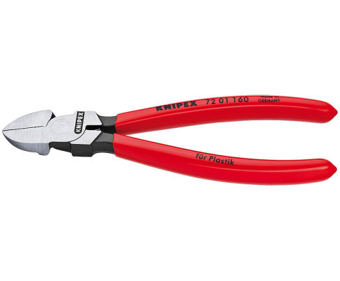 Кусачки боковые для пластмассы Knipex KN-7201140