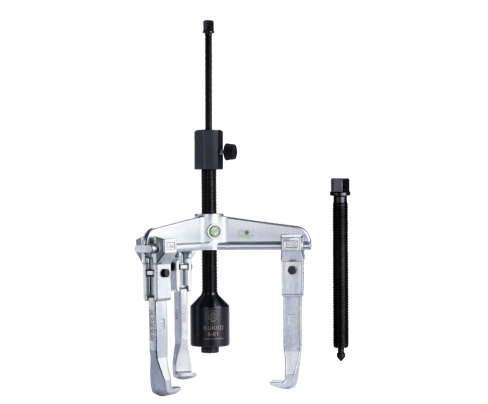Универсальный трёхзахватный съёмник с длинным гидравлическим шпинделем (включая  механический шпиндель) KUKKO 30-20-B