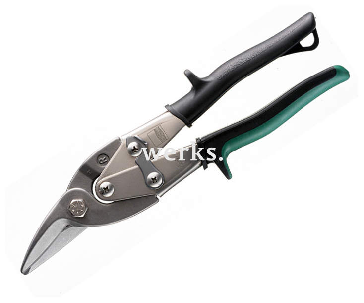 Фигурные ножницы для коротких прямых и фигурных разрезов леворежущие Erdi ER-D16As