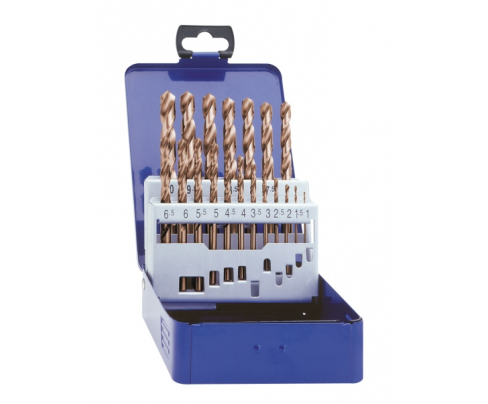 Набор спиральных сверл HSS-G 1 - 13 мм TiN Exact GQ-32008 25 предметов