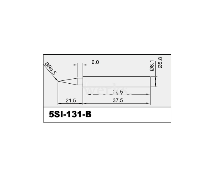 Жало острое для паяльника SI-131 Proskit 5SI-131-B