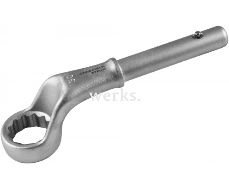 Ключ накидной усиленный 30 мм d18.5/200 мм Jonnesway W77A130