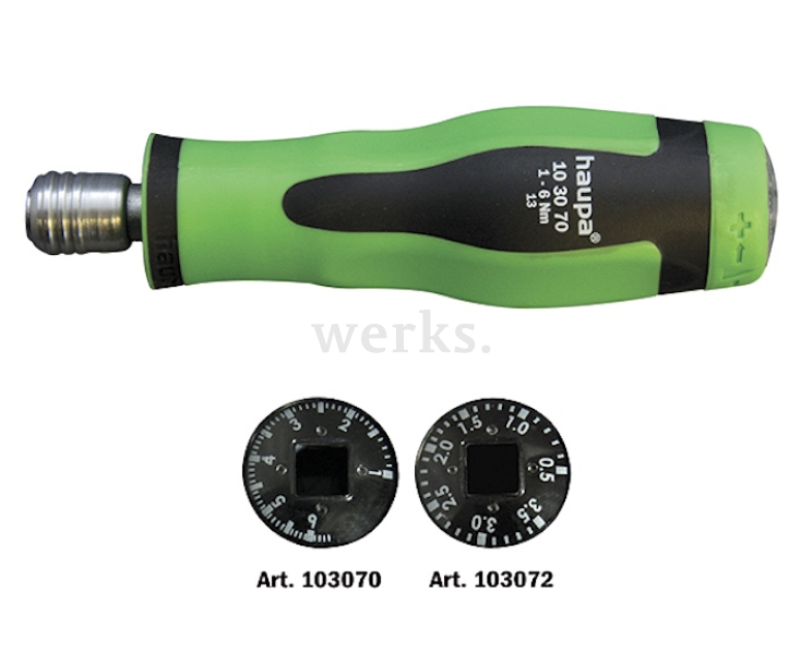 Отвертка динамометрическая VarioTQ 1 - 6 Нм Haupa 103070