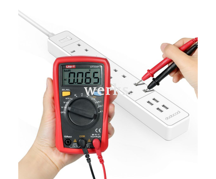 Мультиметр цифровой наладонный UNI-T UT33A+
