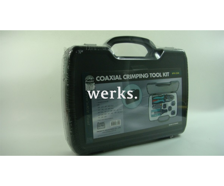 Набор для обжатия коаксиального кабеля ProsKit 6PK-330K