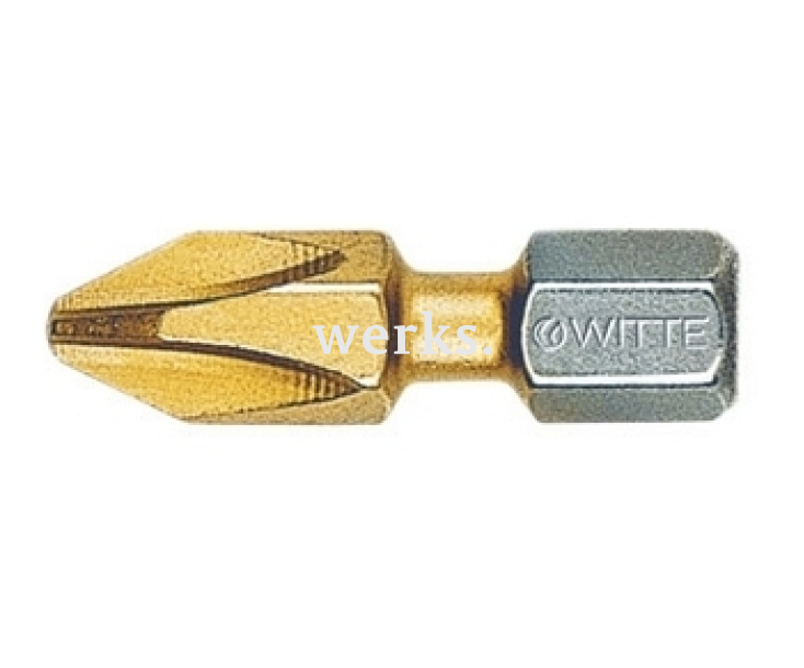 Бита Witte TIN BITFLEX 28423 крестовая PH3 х 25 мм