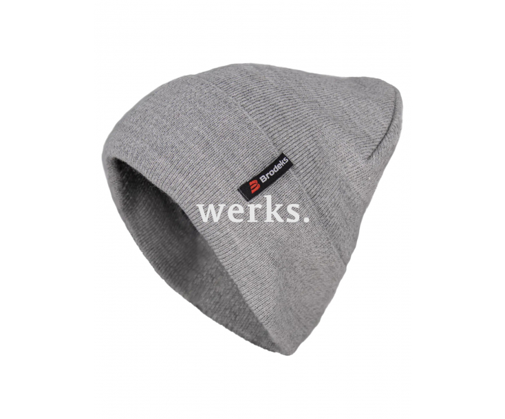 Шапка Brodeks Light Longer серый